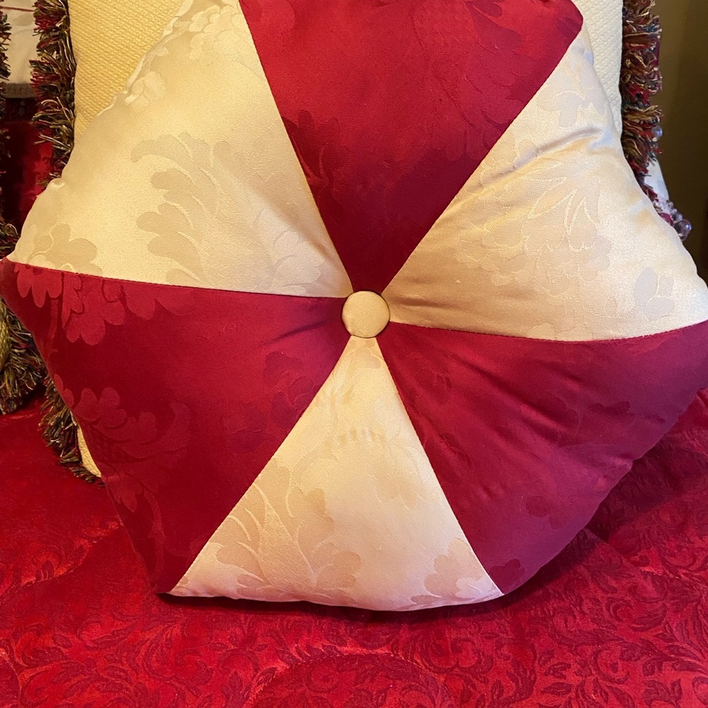 Custom Made Octagon Accent Pillow